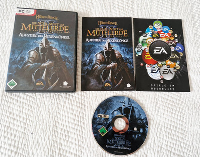 Der Herr der Ringe - SUM 2 - Aufstieg des Hexenkönigs - PC DVD - TOP Zustand