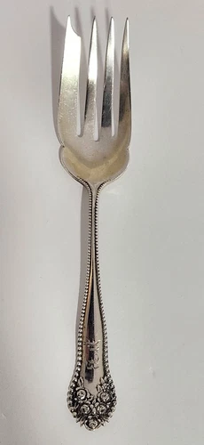 Lancaster by Gorham Sterling Silver Beef Fork 6 1/2" MONOGRAM P.B.