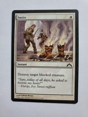 MTG Magic The Gathering Card Smite Instant White Gatecrash 2013
