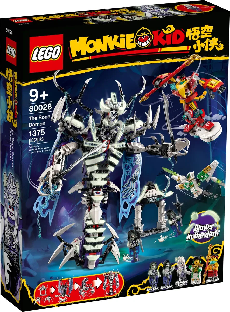 Lego Monkie Kid 80028 THE BONE DEMON New Sealed | eBay