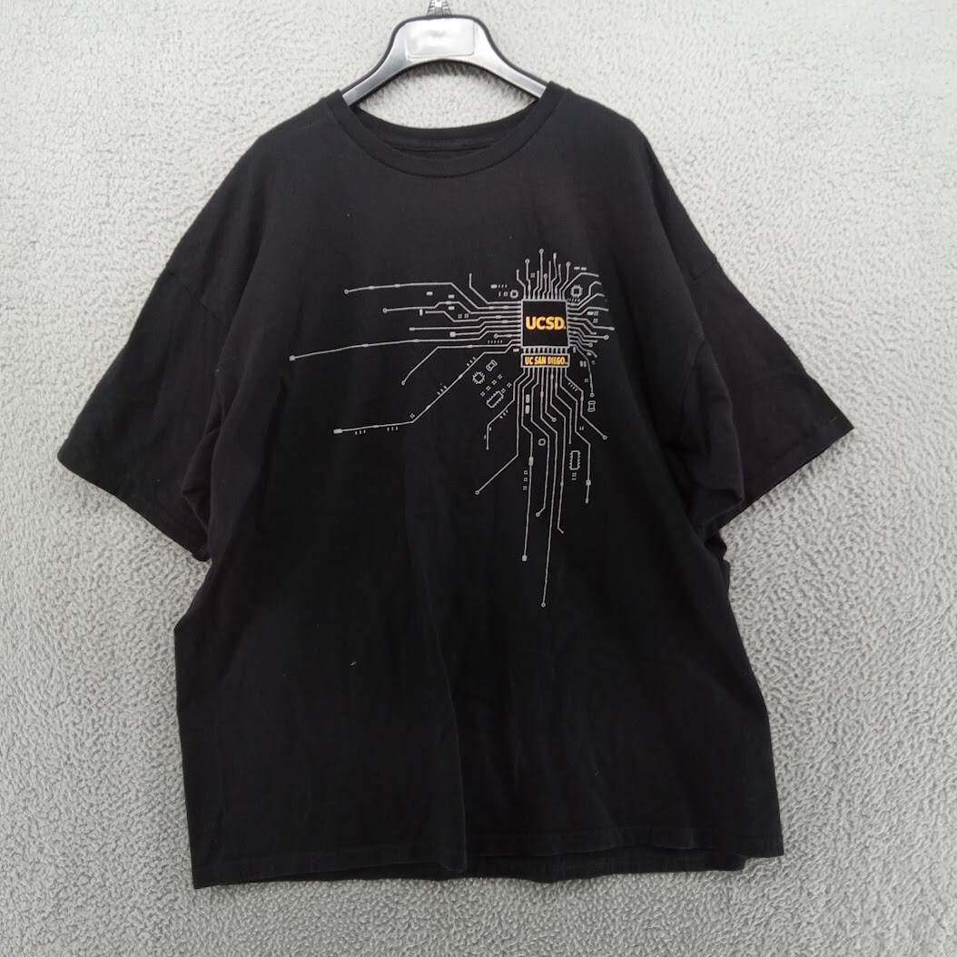 UC San Diego Shirt Mens XXL Black Circuit Breaker Electric