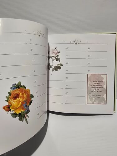 Victorian Flowers Address and Day Book - 2 Book Set Address Book and Diary - Bild 15 von 16