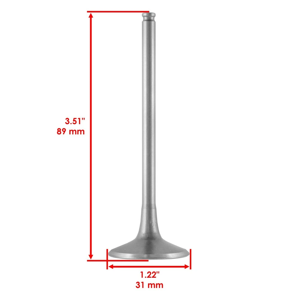 Dos válvulas de escape de admisión Outlander MAX 850 ATV 2016 2017 2018-2021 para Can-Am Foto 3 de 4
