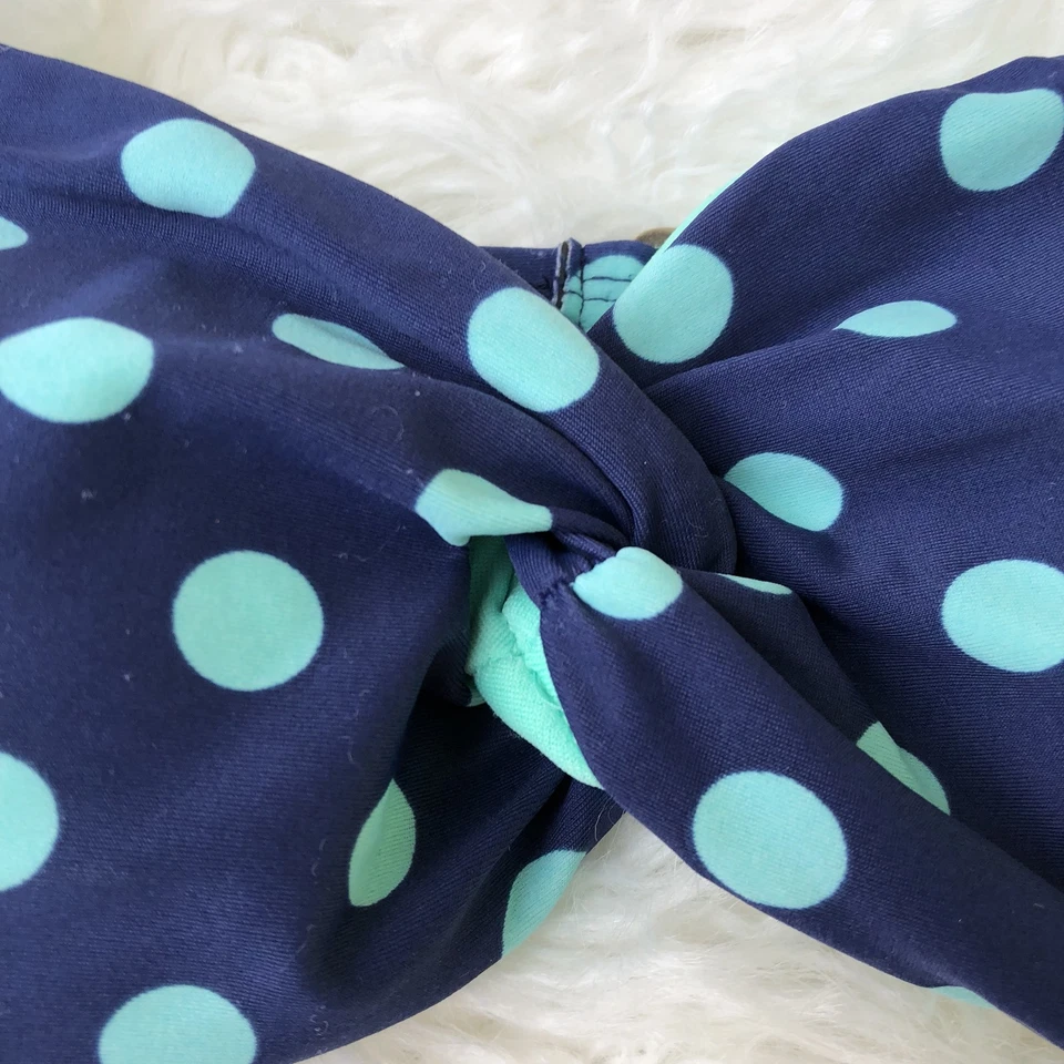 Mossimo Mujer Pequeño Bikini Traje De Baño Top Extraíble Tirantes Lunares  Foto 3 de 4