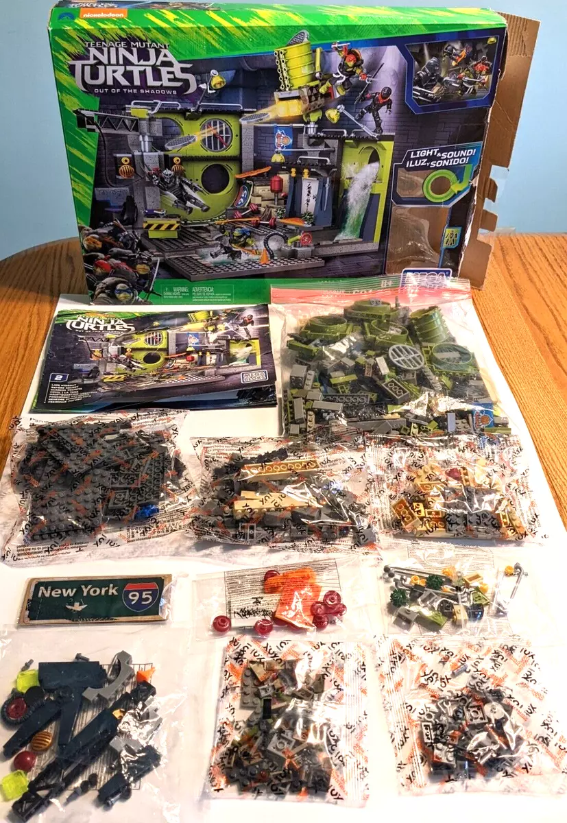 Mega Bloks TMNT Teenage Mutant Ninja Turtles TAIR HIDEOUT Out Of The Shadow 2015