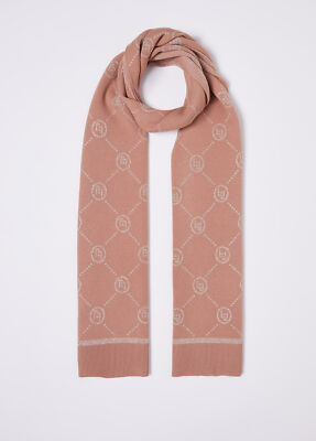 LIU JO Sciarpa jacquard TF3293 MA63L 61221 Autunno Inverno