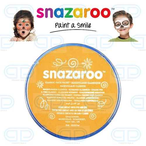 Snazaroo Face Paint & Body Make Up Many Colours Stage Fancy Dress Halloween 18ml - Picture 37 of 50