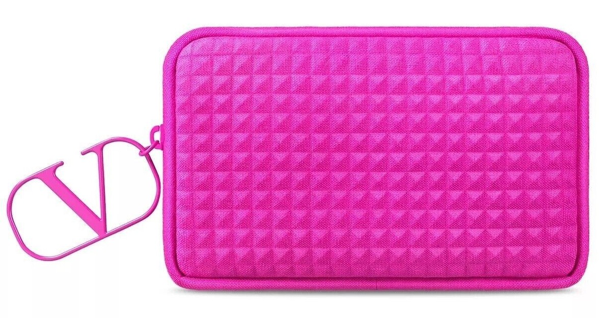 【Valentino】◆マリオ ショルダーバッグ◆Old Pink◆ Valentino Beauty Pouch Hot Pink travel Bag makeup Clutch
