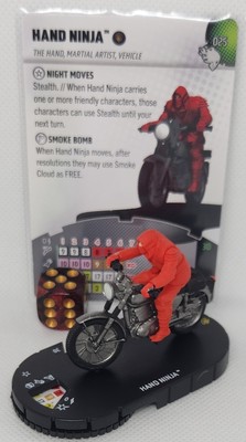 HeroClix Hand Ninja 025 Marvel Wheels of Vengeance Set New Uncommon