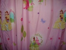 Disney princess curtains 2 set's for 2 windows super cute used