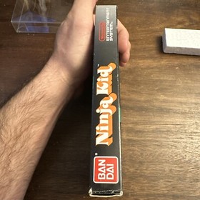 Ninja Kid (Nintendo NES) Complete Hang Tab & 5 Screw - Tested - Authentic