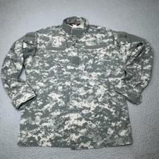 US Army Coat Men Medium Green Digital Camouflage Combat Uniform Tru Spec Jacket
