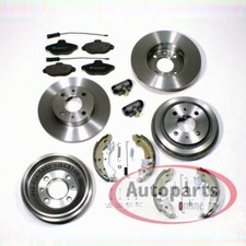 Für Fiat Scudo - Bremsscheiben Beläge vorne Bremstrommel Set Radzylinder für hin
