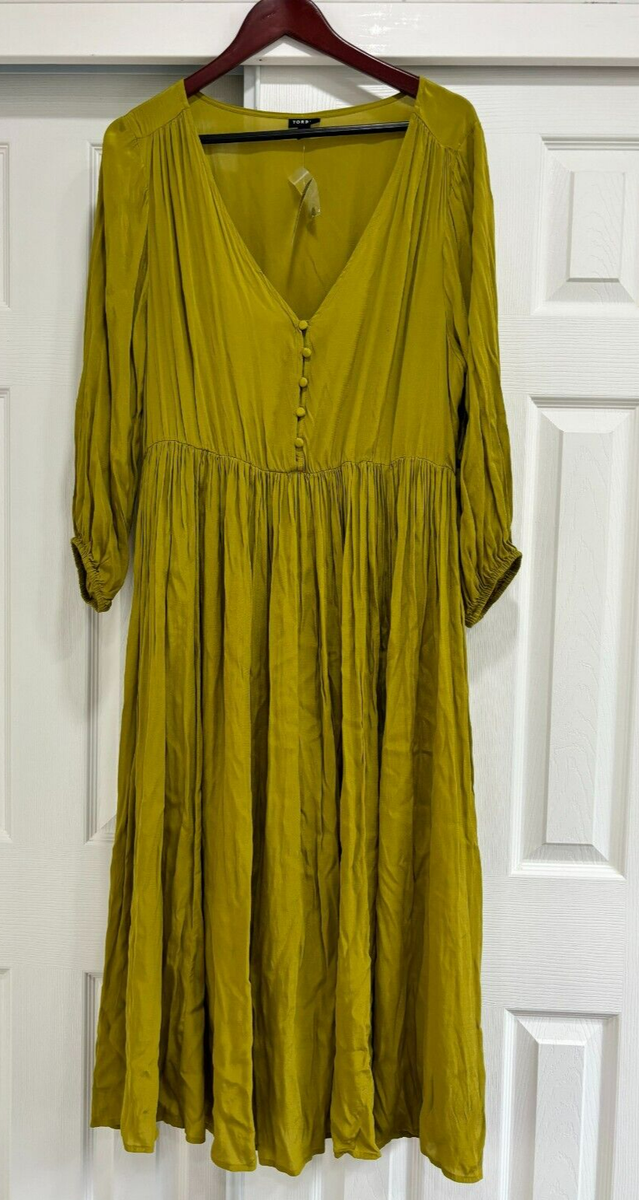 chinese dress ladies Gloria Yellow Maxi Dress - 10