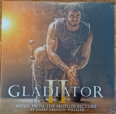 GLADIATOR II 2 VINYL LPs MUSIC FROM THE MOTION PICTURE by HARRY GREGSON-WILLIAMS