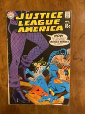 Justice League of America #75 in 6.5 FN+ First Bronze Age Black Canary! B@@yah!