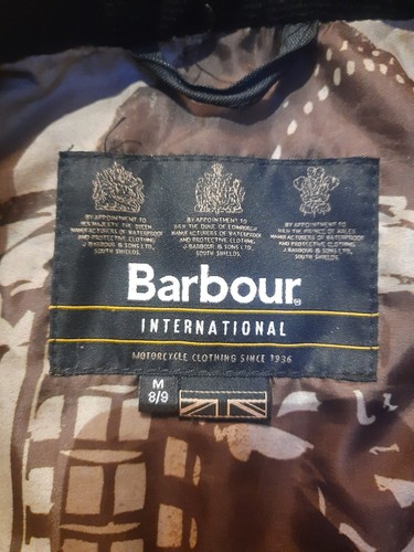 Barbour International Tourer Duke 1958 World tour Kids waxed Jacket size M 8/9 - Picture 4 of 10