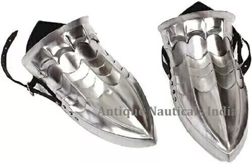 Mittelalterliche Stahl Sabatons LARP Reenactment Rüstung Cosplay Schuhe Rüstu... - Bild 1 von 9