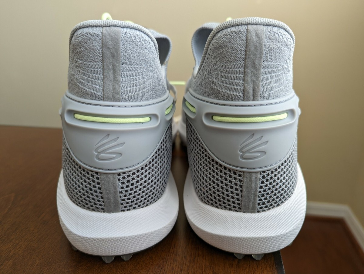 Size 14 - Under Armour Curry 6 SL Golf Grey for sale online