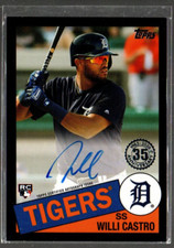 2020 Topps '85 Topps Autographs Black #85AWCA Willi Castro S2 Auto /199