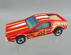 Vintage 1979 Hot Wheels Diecast 1/64 Scale Red & Yellow AMC Turismo DeLorean HK