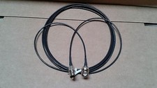 US MADE  BNC Male TO BNC Female RG-174 coax cable 42 inch  50 ohm 