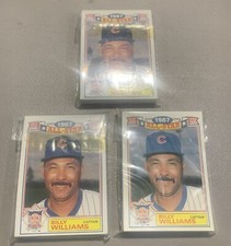 1987 Topps Baseball All-Star Glossy 22-Card Set. Lot Of 3