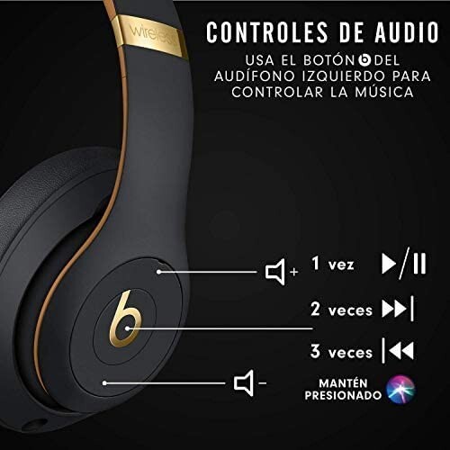 Beats Studio3 Wireless Over-Ear Apple W1 Headphones - Skyline