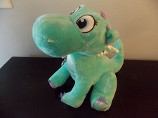 Disney's Sofia the First Dragon Crackle 7.5" Plush Animal Toy Teal/Purple GUC