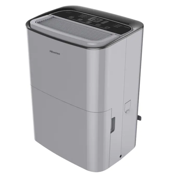 Hisense DH5020K1G 35Pint 2Speed Dehumidifier Gray for sale online