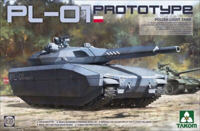 Takom 1/35 Polish PL-01 Light Tank Prototype
