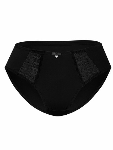 Sassa Lovely Secret 47889 Damen Bikini Slip mit Spitze in Haut, Schwarz od. Weiß - Bild 2 von 6