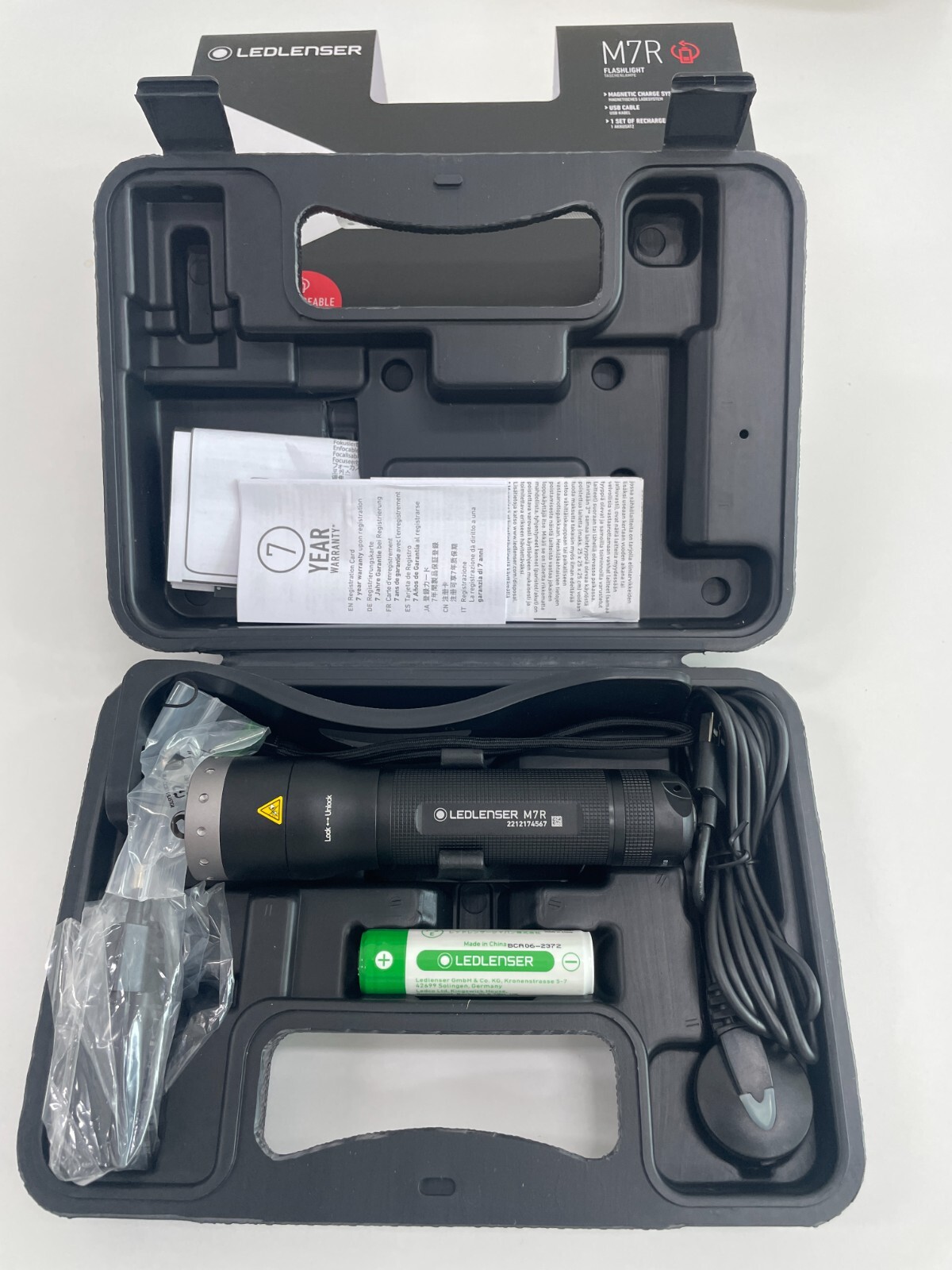 LED LENSER 8307-R M7R Flashlight (400 Lumens) | eBay