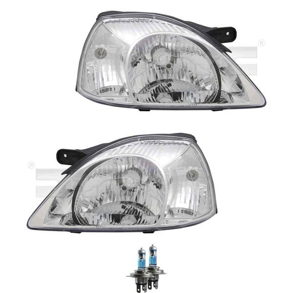 Scheinwerfer Set Rechts & Links H4 FüR Kia Rio Kombi Dc Dc_ Inkl. Osram Lampen-image