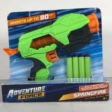 Adventure Force Springfire Dart Blaster, Brand New In The Box, Shoots Up To 80ft