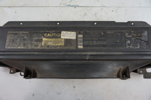 1984 Corvette C4 Top Upper Radiator Shroud, GM 14030215 Used OEM - Picture 4 of 8