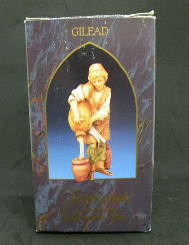 Fontanini Nativity 1996 colección 5" Gilead, Water Boy con caja y tarjeta de cuento - Imagen 2 de 11