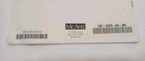 McAfee VirusScan For Windows 95, NT, 3.1x, DOS 3.5" Floppy Disks - (6 Disks) - Picture 9 of 9