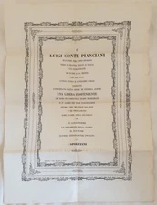 SPOLETO RISORGIMENTO COUNT LUIGI PIANCIANI WARS OF INDEPENDENCE 1860 
