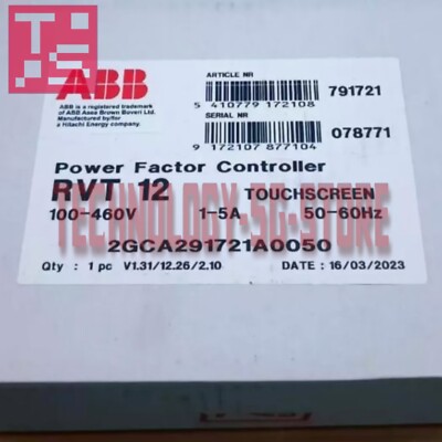 ABB RVT-12/1-5A RVT-12 1-5A Power Factor Controller RVT 12# 1pcs New In Box