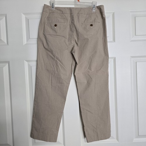 Talbots Signature Chino Pants Tan Khaki Sz 6 Stretch Straight New - Picture 3 of 13