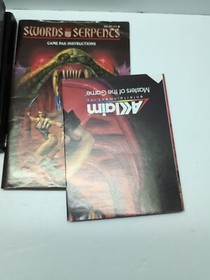Swords and Serpents NES Nintendo Complete CIB W/POSTER NICE SHAPE AUTHENTIC 