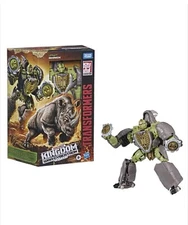 Transformers Kingdom war for cyberton trilogy Rhinox Action figure 35 Steps! NEW