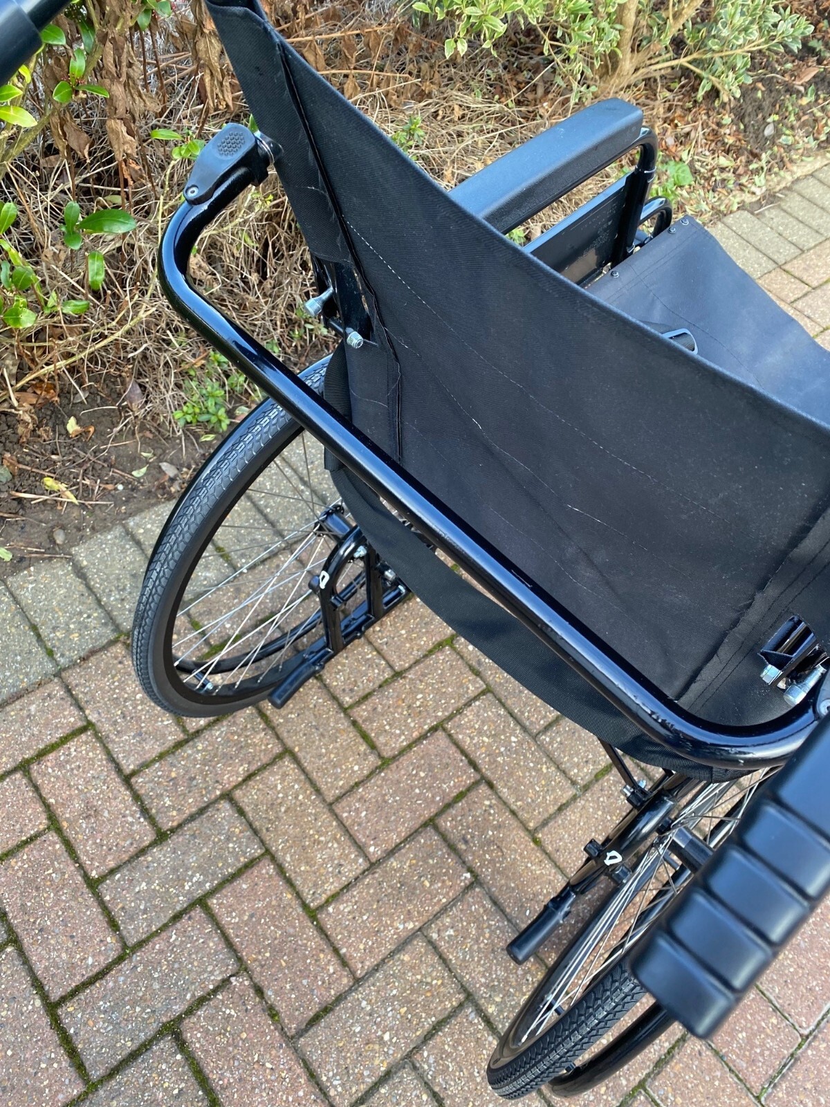 Lomax manual selfpropelled heavy duty wheelchair eBay