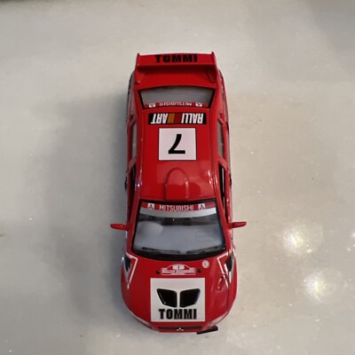 Kinsmart Mitsubishi Lancer Evo #7 Tommi Makinen Red WRC Finland