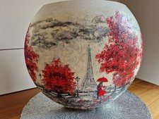 Luxus Vase Groß Einzelstück Besonders Verziert 40cm Kunsthandwerk Neu Exklusiv 
