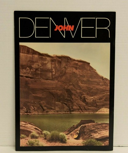 JOHN DENVER 1980 U.S. TOUR CONCERT PROGRAM BOOK 10 X 14 - Picture 2 of 7