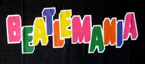 "BEATLEMANIA" Broadway musical Original Vintage Promo T-shirt (M) from 1979 - Picture 4 of 5