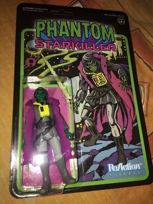 2019 SDCC EXCLUSIVE - SUPER 7 - PHANTOM STARKILLER - REACTION FIGURE - 3 3/4''