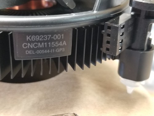 Intel K69237-001 CPU Fan LGA1200/115x Copper Core E97378-001 upgrade Lot 1,5,10 - Picture 6 of 6